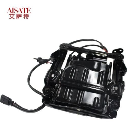 1x Air Pump For Porsche Panamera 970 Air Suspension Compressor W/ Bracket 2009-2016 97035815107 97035815108 97035815109