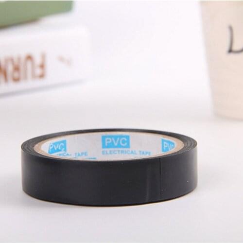 20 Ft PVC Black Flame Retardant Insulating Tape Waterproof Tape Roll Adhesive Vinyl Electrical Insulation