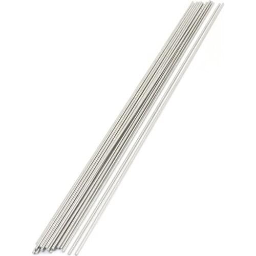 20PCS 300mm x 2mm Stainless Steel Round Rod Axle Bars for RC Toys