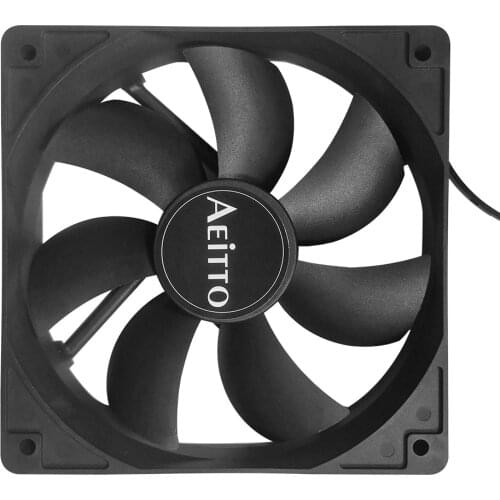 120mm 4 Pin Cooling CPU Cooler Fan For PC Computer Case DC 12V Quiet Ventilador Silent Radiator Heatsink Replacement