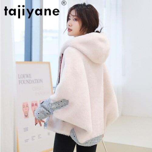 Jackets and coats women 2021 real fur coat woman 100% wool jacket female Suede lining clothes mujeres abrigos TN793