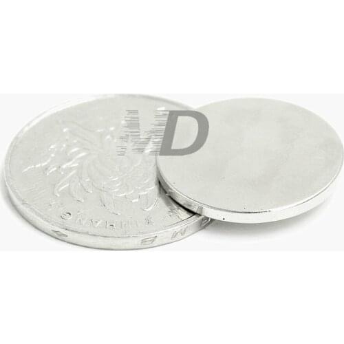 50pcs Neodymium N35 Dia 20mm X 2mm Strong Magnets Tiny Disc NdFeB Rare Earth For Crafts Models Fridge Sticking magnet 20x2mm