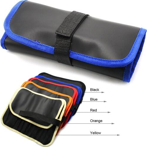 Multi-purpos Nylon Fishing Lures Metal Jigs Bag Lure Iron Plates Hard Baits 12 Slots Protective Storage Case Fishing Tackle Tool