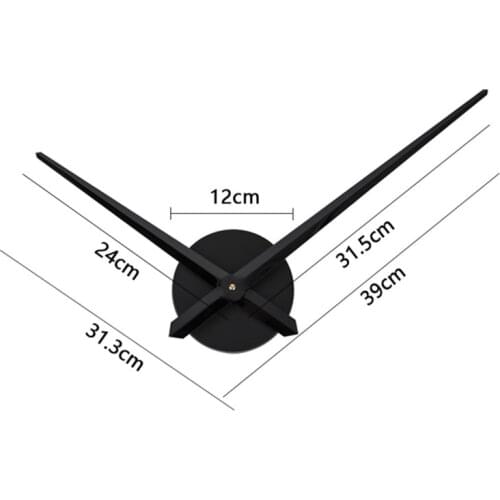 Diy Wall Clock Big Pointer Clock Movement Living Room Creative Decoration Wall Clock Accessories Hot Sale Explosion Clock