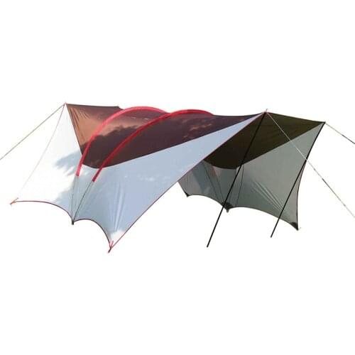Giant 5-8 Persons Tents Outdoor Barraca Camping Tents Party Beach Shelter Roof Tent Partytent Waterproof Large Family Tents