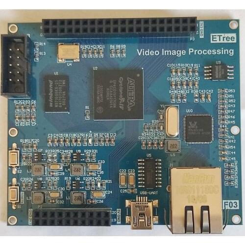 Altera FPGA development board DDR2 Gigabit Network ep4ce15 image processing algorithm etree