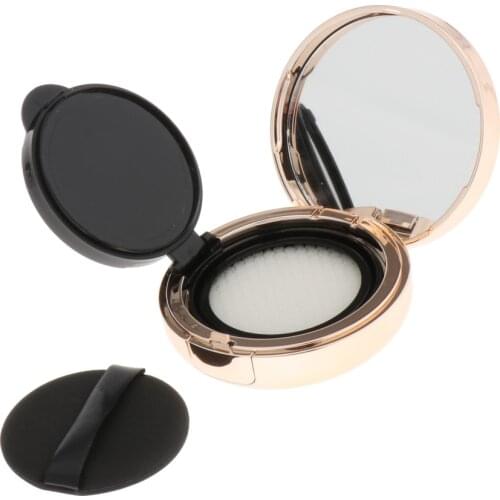 Pink Empty Air Cushion Puff Case Powder Container Cosmetic Concealer BB CC Cream Compact Box DIY Makeup Tools