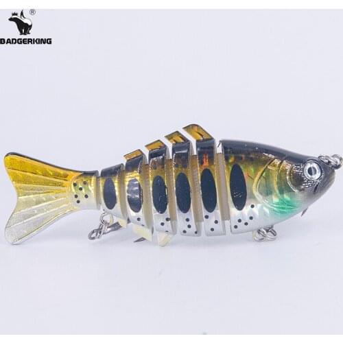 10cm 15.5g multi-section Wobblers Fishing Lures swim bait Artificial Hard Bait branding Pike Carp Fishing lure