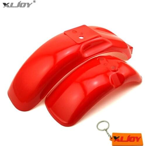 XLJOY Red Plastic Front Rear Fender Guard For Honda Monkey Z50 Z50A Z50J Z110 Z125 Z50R 50J Z50 Gorilla Bike Motorcycle