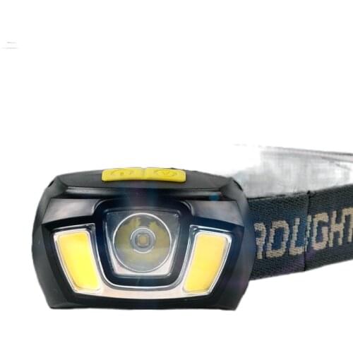 Bright led headlight glare rechargeable waterproof riding helmet head mounted mini flood lamps