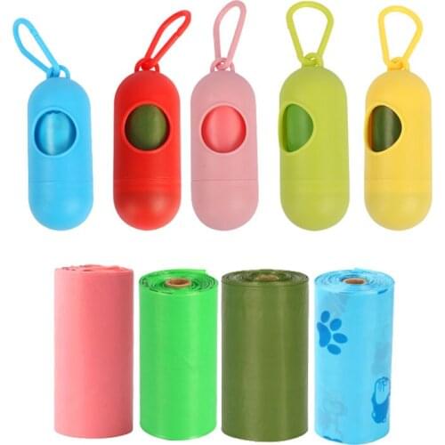 1PCS Portable Outdoor Pet Pooper Scooper Dog Bags Dispenser Storage Poop Bags Garbage Box Waste Bags For Cat Dogs Pet Product