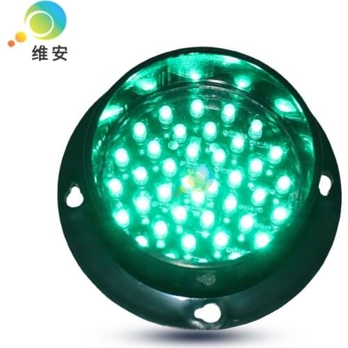 DC12V or DC24V high quality mini waterproof 82mm lamp green LED flashing traffic light