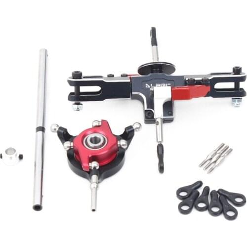 ALZRC - Devil 465 RIGID SDC/DFC Main Rotor Head Set - Black