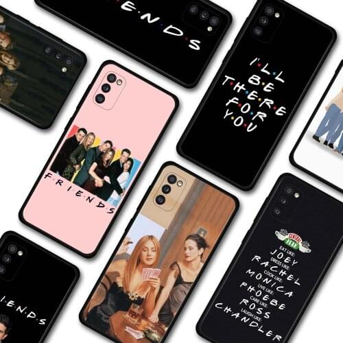 Phone Case For Samsung A70 A90 A80 Caso Black Cover for Galaxy A20 A60 A50 A40 A30 Shell Central Perk Friends
