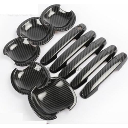 For Toyota RAV4 2014 2015 2016 2017 2018 2019Deurgreep Bowl Deurgreep Beschermend Omhulsel Cover Trim Auto-Styling Car styling