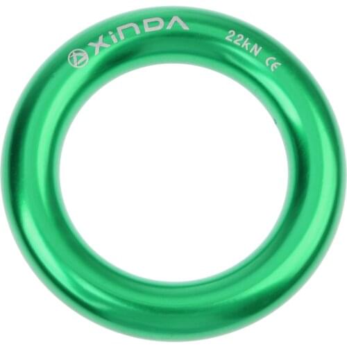 Rappel Ring, Large 22kN Rappel Hammock Ring Connection Connector for Rock Tree Climbing Rescue Equipment