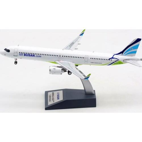 Diecast Alloy Metal A321 NEO HL8394 BUSAN Air 1:200 aircraft airplane models with landing gears display show