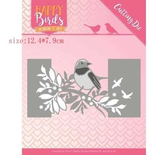 Little bird branch lace troqueles de corte de metal scrapbooking cutting dies DIY dies scrapbooking nouveau arrivage 2021 die