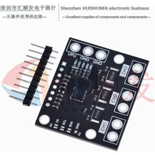 INA3221 module Three-way bidirectional bus Low-side/high-side voltage/current/power monitor I2C