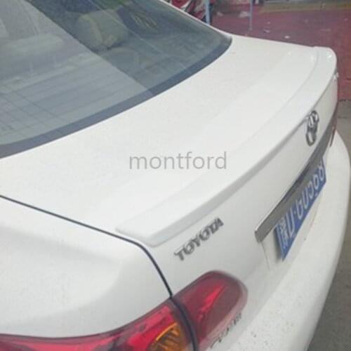 MONTFORD ABS Plastic Unpainted Rear Roof Spoiler Trunk Boot Wing Decoration For Toyota Corolla 2008 2009 2010 2011 2012 2013