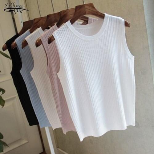 Short Sleeve Shirts Women Plus Size Womens Shirt OL Style New Summer Ice Silk Knitted Blouse Loose V-neck Bottoming Shirt 14007