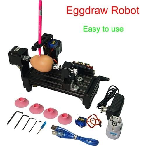 220v/110v Egg-drawing robot ball drawing machine Spheres drawing machine drawing on egg and ball for DIY and education children
