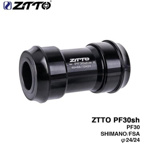 Bicycle Bottom Brackets ZTTO PF30 SH MTB Road Bike Axle Crank Fit Bearing Bottom Brackets BB Axles Cycling Parts