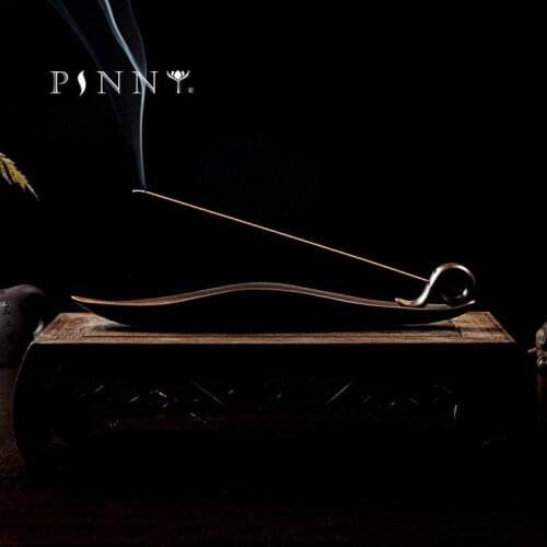 PINNY Buddha Stick Incense Holder Vintage Longquan Kiln Censer Buddhist Temple Supplies Chinese Incense Burners Ceramic Handmade