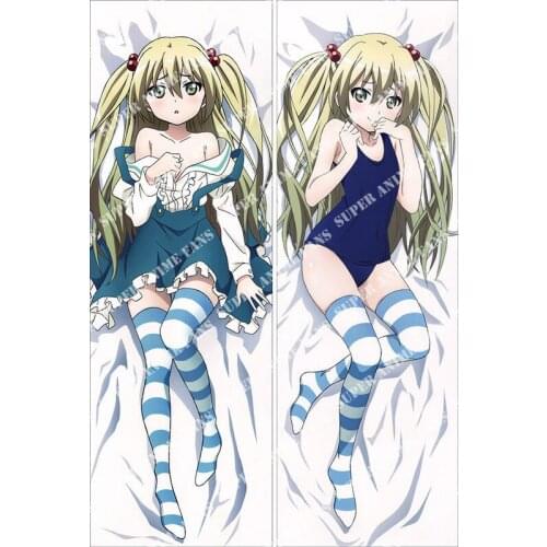 Japanese Anime Inou Battle wa Nichijou-kei no Naka de Body Pillows Hugging Pillow Cover Case Decorative Pillowcases 2way