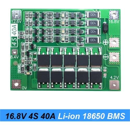 18650 Lithium Battery Protect Board2S 3S 4S 5S 6S 10S BMS for 7.2V 12V 16.8V 18V 21V 25V 36V Screwdriver Batteries Use Turmera