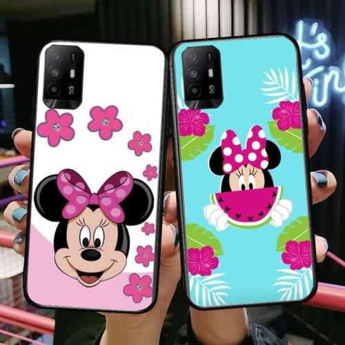 Purple Minnie MouseFor Realme C3 Case Soft Silicon Back cover OPPO Realme C3 RMX2020 Coque Capa Funda find x3 pro C21 8 Pro a91