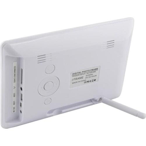 7 Inch Digital Photo Frame with remote controller Electronic Album Picture Music Video black or white in stock on sale