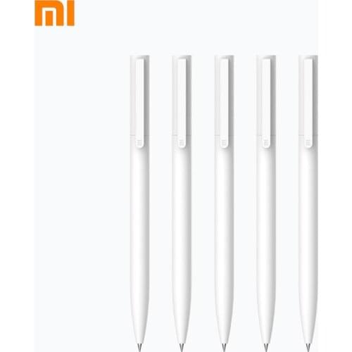 Xiaomi Mijia Gel Pen MI Pen 9.5mm Signing Pen PREMEC Smooth Switzerland Refill MiKuni Japan Ink (Black/Blue) Ballpoint Pen