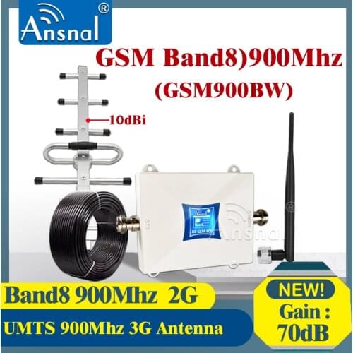 Hot!! 900Mhz GSM 2G 3G Cellular Signal Repeater GSM 2g 3g signal Cellular Amplifier UMTS 900Mhz 3G Network Mobile Signal Booster