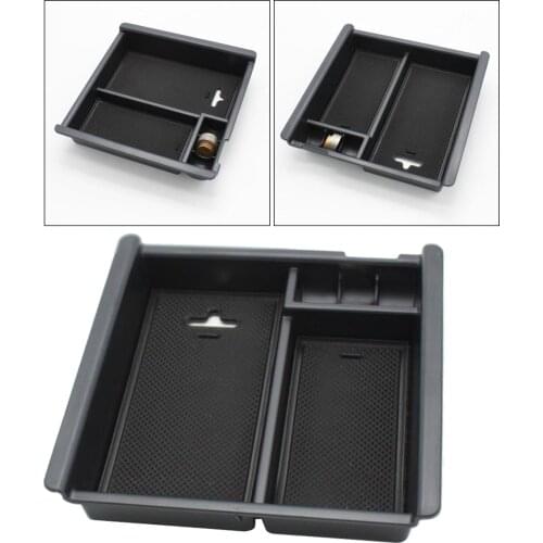 19.7x19.8x4.3cm Center Console Organizer Tray Replaces for Toyota Tacoma 2016 2017 2018 Armrest Storage Box