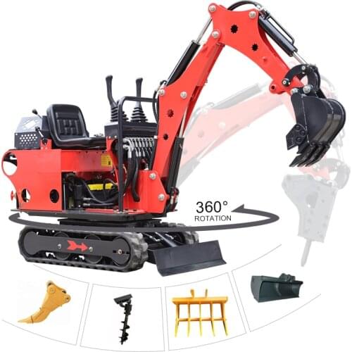 JKW-08 Mini Excavator 1 ton Mini Digger Agricultural Small Excavator Hydraulic Excavator China Digging Machine