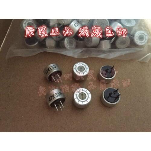 Original new 100% WS20 organic solid potentiometer 47K potentiometer adjustable resistance micro adjustment single turn (SWITCH)