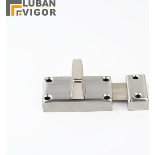 Stainless steel Sliding door/window Antitheft bolt,Rotary switch bolt,with Spring,Door LatchesProtecting the family,Hardware