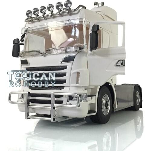 1/14 RC Tractor Truck LESU Metal 4*4 Sca Chassis Hercul Cabin Bumper Motor THZH1002-SMT3