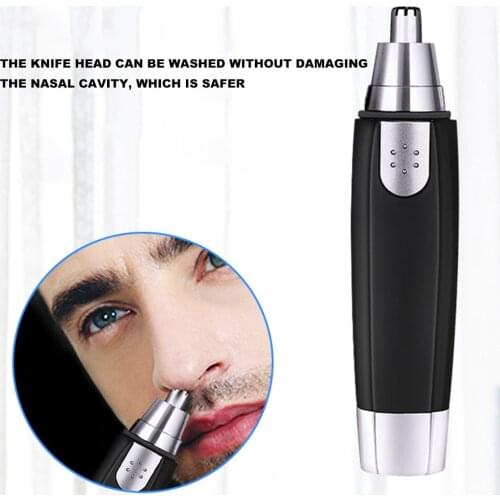 1PC Electric Ear Nose Hair Trimmer Eyebrow Trimmer Implement Shaver Clipper Shaver Man Woman Painless Clean Hair Removal Razor
