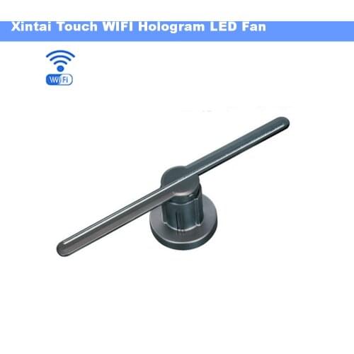 3D Holographic Projector Hologram Player 42CM LED Display Fan Advertising Light Imaging Lamp WIFI Control Remote Hologram