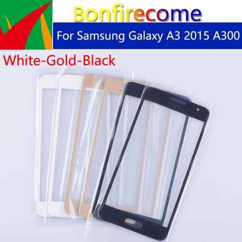 4.52" A300 For Samsung Galaxy A3 2015 A300 A300F A300H Front Outer Glass Touch Screen Lens Replacement