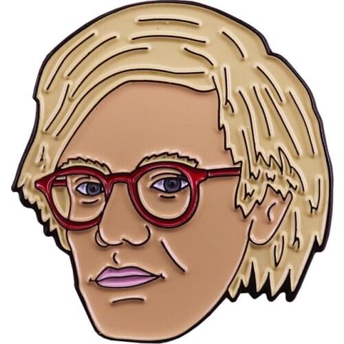 Artist Warhol pin great flair addition