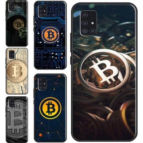 Bitcoin Case For Samsung A72 A52 A42 A32 A12 A02 S A10 A30 A50 A70 A21S A20e A11 A31 A41 A51 A71