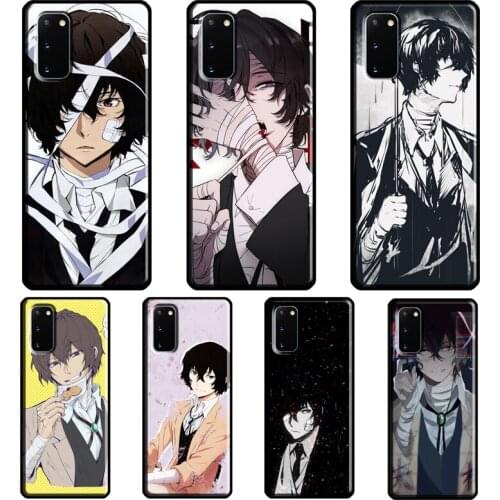 Dazai Osamu Bungo Stray Dogs Case For Samsung Galaxy S8 S9 S10 Plus S20 FE S21 Ultra Note 20 Note 10 Plus Soft Cover