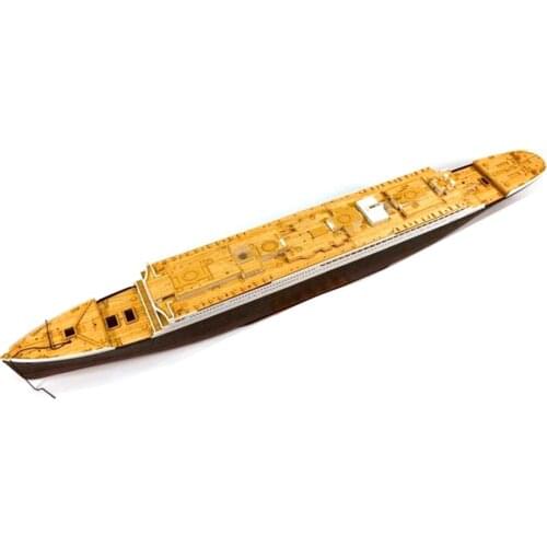 350044 1/400 Scale Wooden Deck for Academy Kit RMS Titanic Ship Model Wooden Deck Accessories
