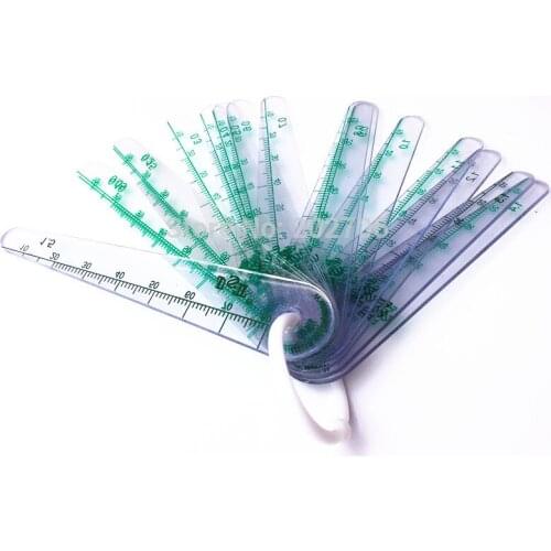 JST Automotive industry Thickness Plastic Plug Feeler Gauge Gap Filler Measuring Tool with PVC Sheet plastic feeler gage