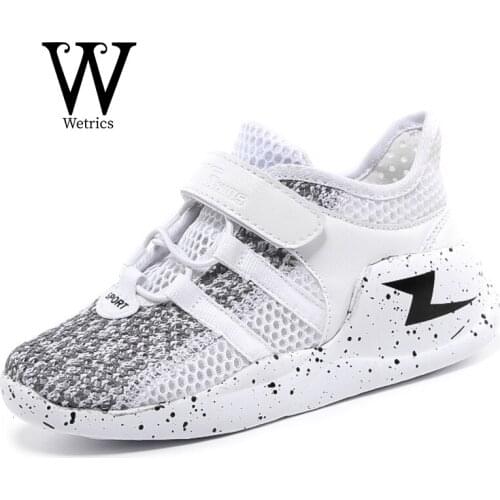 Summer Children Sport Shoes Girls Ultralight Outdoor Sneakers Boy Breathable Hollow Anti-skid Casual Shoe Magic Subsidies Sandal
