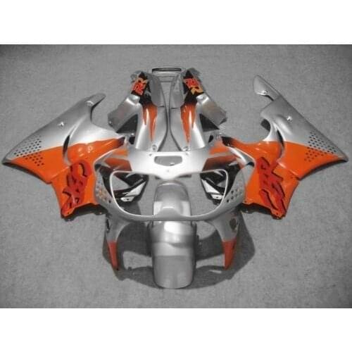 Hot Sales,Customized fairing Fairing kit For pe CBR900RR 893 96 97 CBR900 1996 1997 Silver Orange Motorcycle Fairings ST66