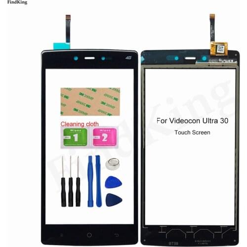 Mobile Touch Screen For Videocon Ultra 30 Touch Screen Digitizer Touch Panel Front Glass Lens Sensor Tools